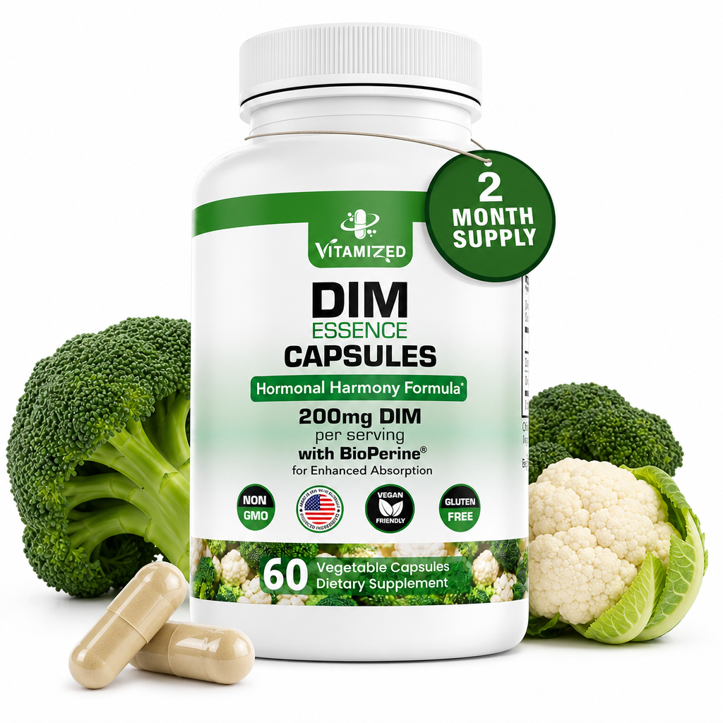DIM Essence Capsules, 200 mg - 60 Count