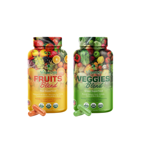 Superfood Fruit and Vegetable Capsules - 180 Count